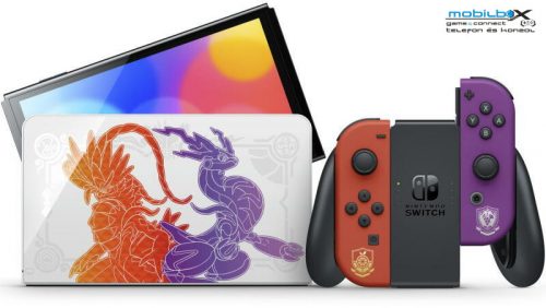 Nintendo Switch OLED Model Pokémon Scarlet & Violet Edition Játékkonzol használt