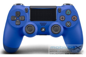 Playstation 4 Dualshock kék kontroller, használt