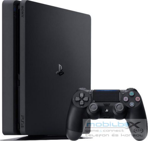 Playstation 4 Slim 1 TB 2216B használt újrapasztázva , 6 hónap garanciával, dobozos