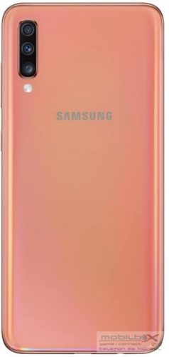 Samsung Galaxy A70 6/128GB, corall, használt