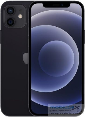 iPhone 12 64Gb Black, 90%-os akku, felújított