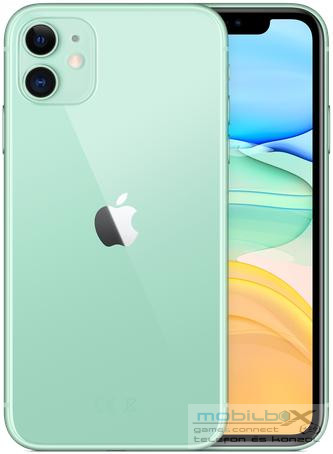 iPhone 11 64GB, új, 100%-os akkumulátor, felújított