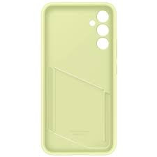 Samsung A34 5G  Card Slot Case  szilikon  tok lime