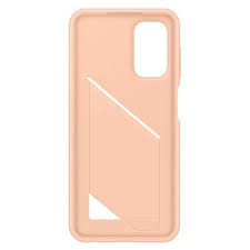 Samsung A13   Card Slot Case  szilikon  tok barack