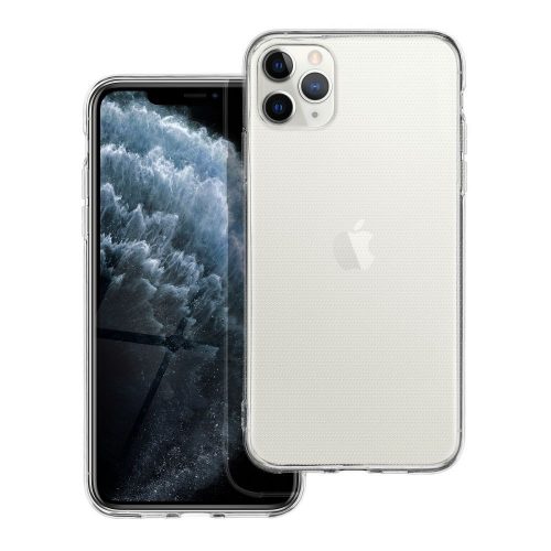 Iphone 11 pro Max  kameravédős erő szilikon tok átlátszó 