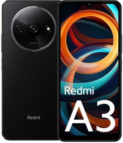 Xiaomi Redmi A3 4/128GB Dual, Black, Új