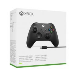   Microsoft Xbox Wireless Controller + USB-C Cable (1V8-00002) Gamepad, kontroller