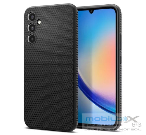 Samsung Galaxy A9 2018 Spigen Liquid Art  hátlaptok fekete