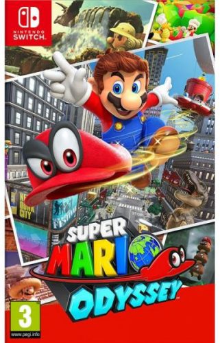 Super Mario Odyssey, használt