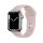 Forcell Apple Watch hagyományos okosóra szíj 42/44/45/49 mm rózsaszín , púder