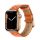 Hoco  Apple Watch óraszíj ,  bőr 38/40/41 mm narancs 