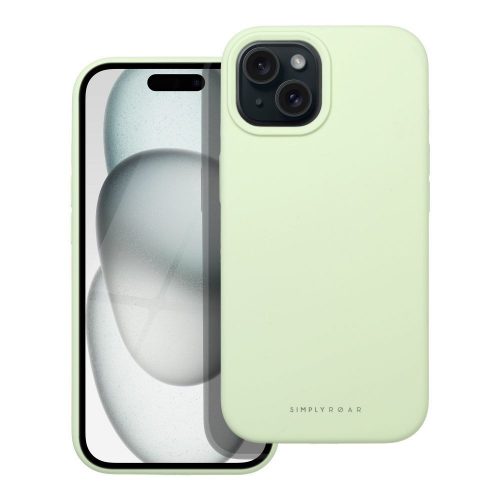 Iphone 15 pro  , Roar Simply szilikon tok , light green 