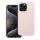 Iphone 15 pro  , Roar Simply szilikon tok , light pink 