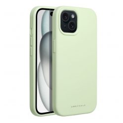 Iphone 15 Pro Max   , Roar Simply szilikon tok , light green