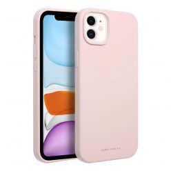 Iphone 11   , Roar Simply szilikon tok , Light pink