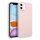 Iphone 11   , Roar Simply szilikon tok , Light pink