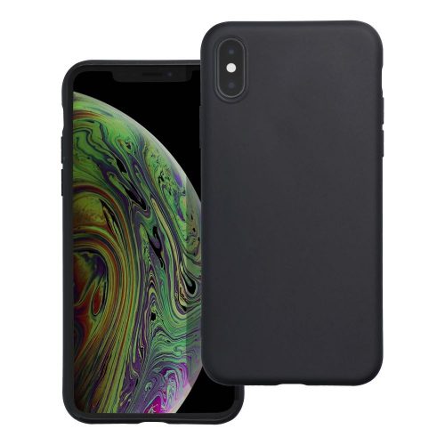 Iphone Xs max Matt szilikon hátlaptok fekete