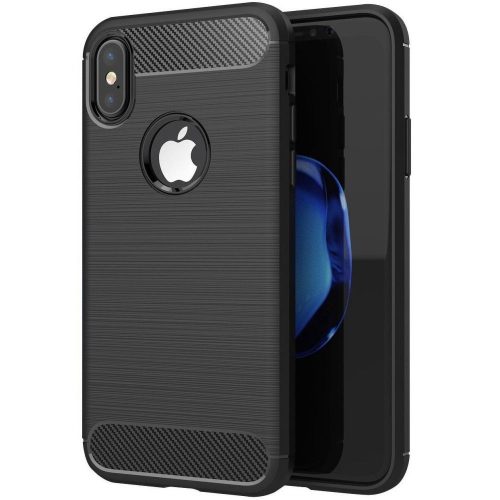 Iphone x xs Carbon szilikon 