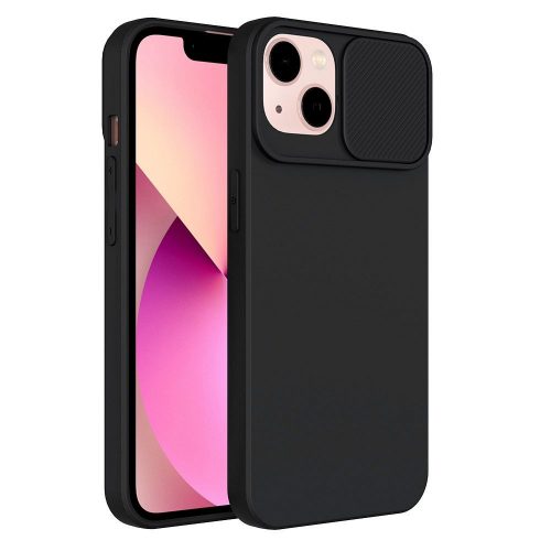 Iphone X xs   Slider case  fekete