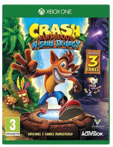 Crash Bandicoot N. Sane Trilogy, használt