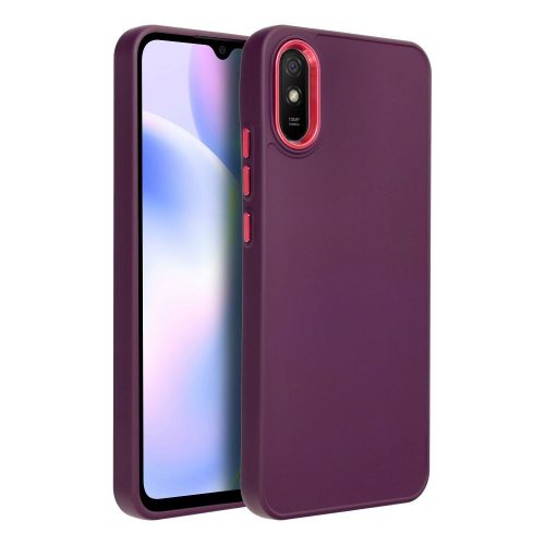 Xiaomi Redmi 9a   Frame szilikon hátlaptok lila