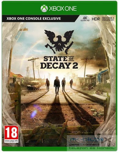 State of decay 2 borító nélküli, használt