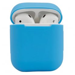 Celect Airpods   szilikon tok világos kék 