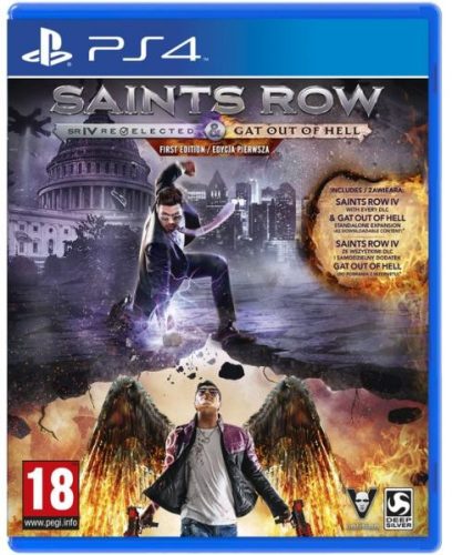 Saints Row IV Re-Elected & Gat Out of Hell (PS4) használt