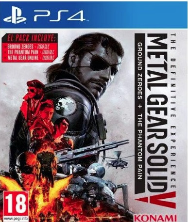  Metal Gear Solid V Ground zeroes + The Phantom Pain, használt