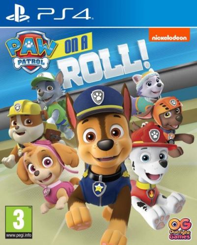 Paw Patrol On A Roll használt ( német borító )