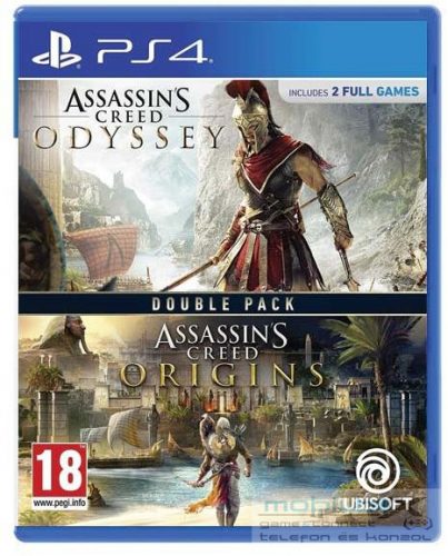 Assasin's Creed Odyssey + Assasin's Creed Origins double pack,  használt