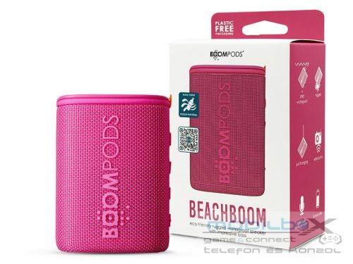 Boompods vezeték nélküli bluetooth hangszóró - Boompods Beachboom Ocean - rózsaszín