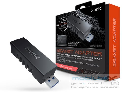 Bionik BNK-9018 Nintendo Switch USB 3.0 Gigagnet Adapter