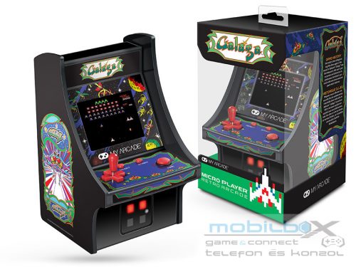 My Arcade DGUNL-3222 Galaga Micro Player Retro Arcade 6.75" Hordozható Játékkonzol