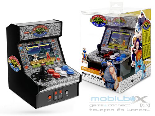 My Arcade DGUNL-3283 Street Fighter II Champion Edition Micro Player Retro Arcade 7.5" Hordozható Játékkonzol