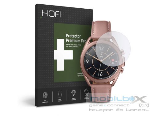 HOFI Glass Pro+ üveg képernyővédő fólia - Samsung Galaxy Watch 3 (41 mm) -      átlátszó