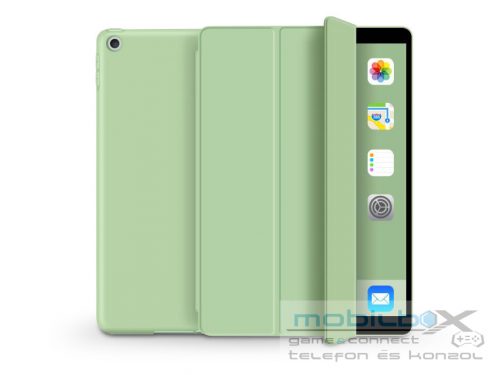 Apple iPad 10.2 (2019/2020/2021) tablet tok (Smart Case) on/off funkcióval -    Tech-Protect -  kaktusz zöld (ECO csomagolás)