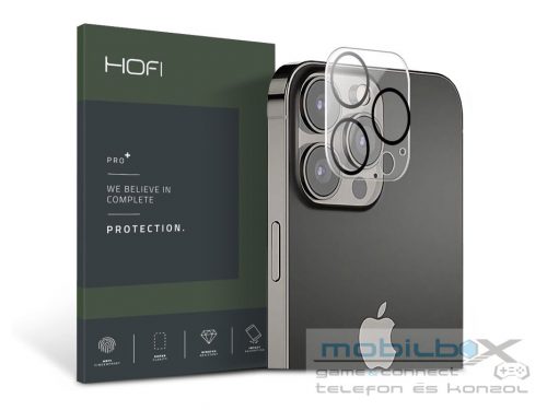 HOFI Cam Pro+ hátsó kameralencse védő edzett üveg - Apple iPhone 13 Pro/13 Pro  Max - átlátszó