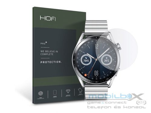 HOFI Glass Pro+ üveg képernyővédő fólia - Huawei Watch GT 3 (46 mm) - átlátszó