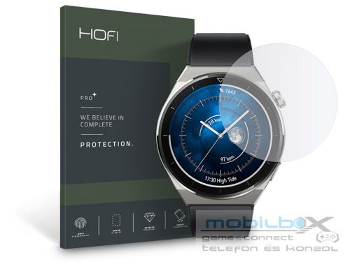 HOFI Glass Pro+ üveg képernyővédő fólia - Huawei Watch GT 3 Pro (46 mm) -       átlátszó