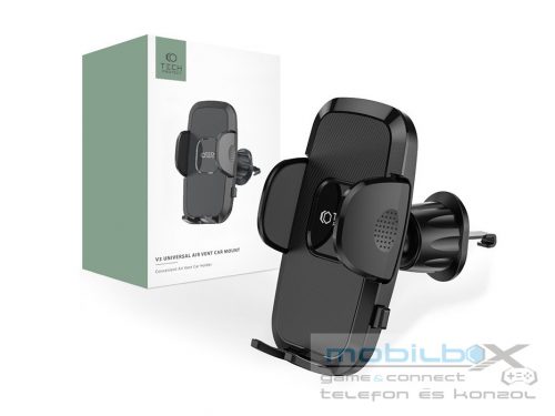 Tech-Protect szellőzőrácsba illeszthető autós tartó - Tech-Protect V3 Universal Air Vent Car Mount - fekete