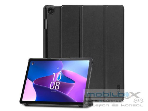 Lenovo Tab M10 10.1 (3rd Gen.) TB-328 tablet tok (Smart Case) on/off funkcióval - Tech-Protect - black (ECO csomagolás)