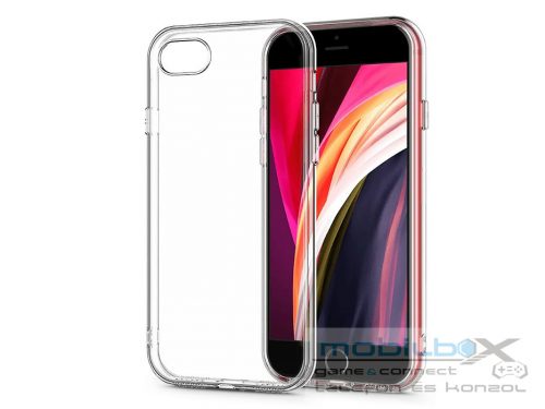 Apple iPhone 7/iPhone 8/SE 2020/SE 2022 szilikon hátlap - Clear Case Box -      átlátszó