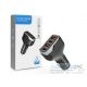 Quad szivargyújtó töltő adapter 2xUSB + 2xType-C bemenettel - 66W - Quad        CC53-2A2C Car Charger PD 66W + QC 3.0 - fekete