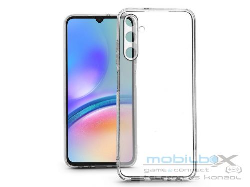 Samsung SM-A057F Galaxy A05s szilikon hátlap kameravédővel - Clear Case Box - átlátszó