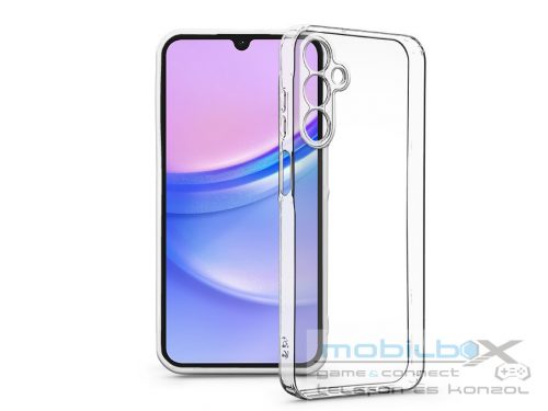 Samsung A155 Galaxy A15 4G/Galaxy A15 5G szilikon hátlap - Clear Case - átlátszó