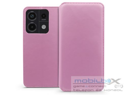 Xiaomi Redmi Note 13 Pro 5G/Poco X6 5G oldalra nyíló tok - Dual Pocket Flip -   rózsaszín