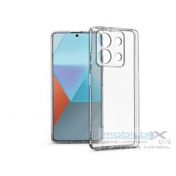   Xiaomi Redmi Note 13 Pro 5G/Poco X6 5G szilikon hátlap kameravédővel - Premium  Clear Case Box - átlátszó