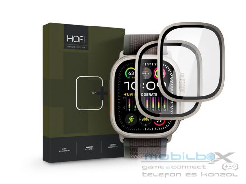 HOFI Glass Pro+ - Apple Watch Ultra 1/2 (49 mm) üvegfólia - 2 db/cs - titánium