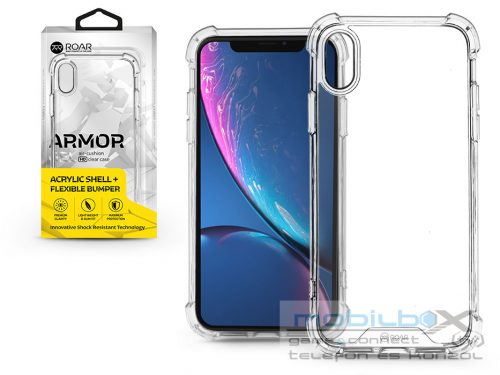 Apple iPhone XR szilikon hátlap - Roar Armor Gel - átlátszó